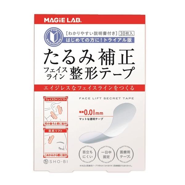 MAGiE LAB.(マジラボ)　フェイスライン整形テープ　トライアル版　30枚入　MG22106