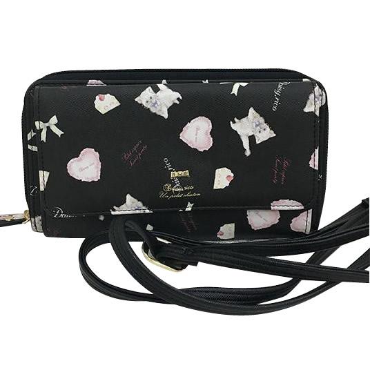 DaisyRico デイジーリコ キャットミルキー お財布ポシェット 黒 DR2-23