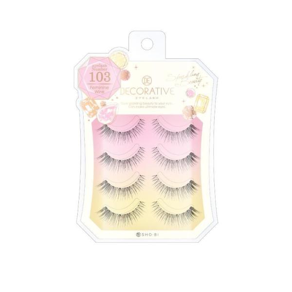 DECORATIVE EYELASH デコラティブアイラッシュ つけまつげ 上まつげ用 No.103...