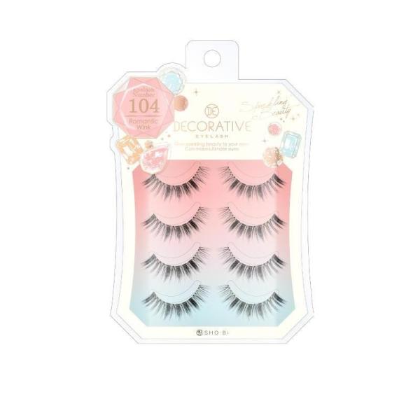 DECORATIVE EYELASH デコラティブアイラッシュ つけまつげ 上まつげ用 No.104...