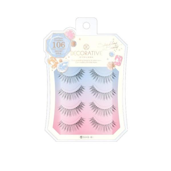 DECORATIVE EYELASH デコラティブアイラッシュ つけまつげ 上まつげ用 No.106...