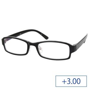 リーディンググラス パソコンリーダー 老眼鏡 PR20 +3.00 ブラックの商品画像