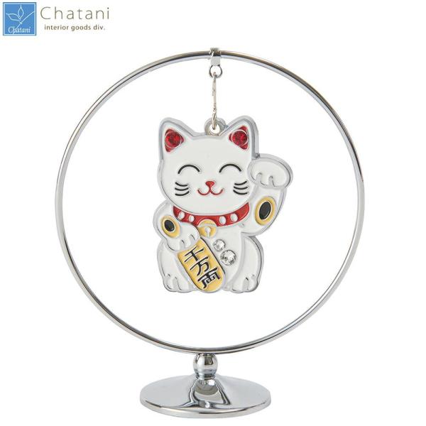 茶谷産業 CRYSTOCRAFT Japonism 招き猫 モビール 850-803