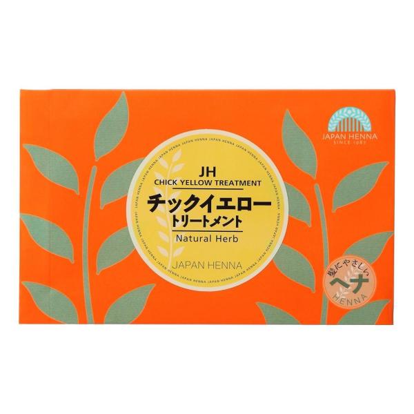 天然100％　ヘナパウダー　チックイエロー　100g　手袋入り B-3