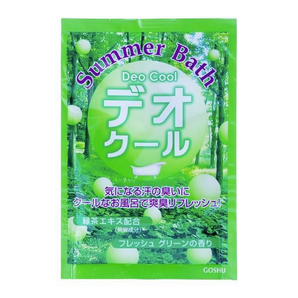 五洲薬品　入浴用化粧品　Summer Bath(サマーバス)　デオクール　(25g×10包)×12箱...
