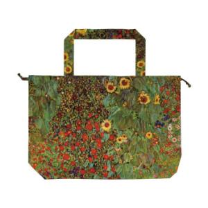 ユーパワー 名画レインバッグカバー クリムト「サンフラワー」 AU-01009