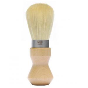 SOU AKADA 日本製 洗顔用泡立てブラシ ふわっふわの泡ができるシルクホイップブラシS ナチュ...