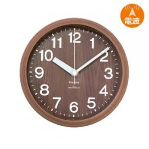 保土ヶ谷電子販売 インテリアクロック HIC-007RC-BR