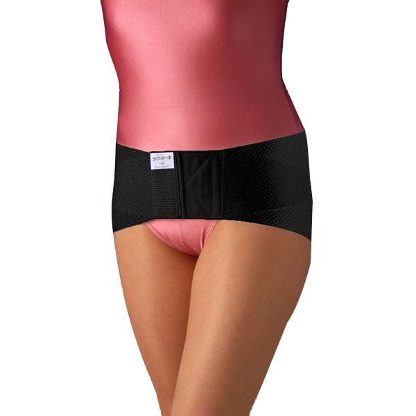 ラクダーネ　骨盤サポーター　メッシュ　ブラック　S