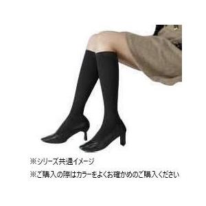 医療用弾性ストッキング　レックスフィット　厚手ハイソックス　爪先あり　中圧　LLサイズ　ブラック16...