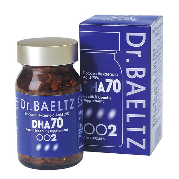 DrBAELTZ　ドクターベルツ DHA70　120粒（約30日分）高純度DHA・EPA配合サプリ