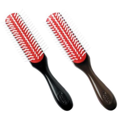 DENMAN デンマン ヘアブラシ D14 5列 スタイリングブラシ (ブラック、ブラウン)　ヘアブ...