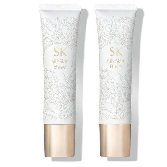 【2本セット】SKシリーズ シルクスキンベース 30g　ベースメイク 化粧下地 メイクアップ 潤い ...