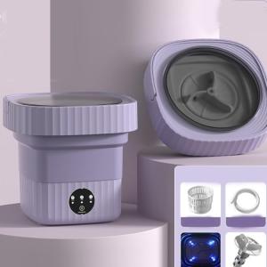 折り畳み 洗濯機 電動 ミニ洗濯機 6L 軽量...の詳細画像3