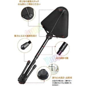 アウトドアチェア折りたたみ椅子キャンプチェアモバイルチェアスタンディングチェア耐荷重KGコンパクト伸縮式高さ調整超軽量持ち運び便利本脚｜bitoku-store