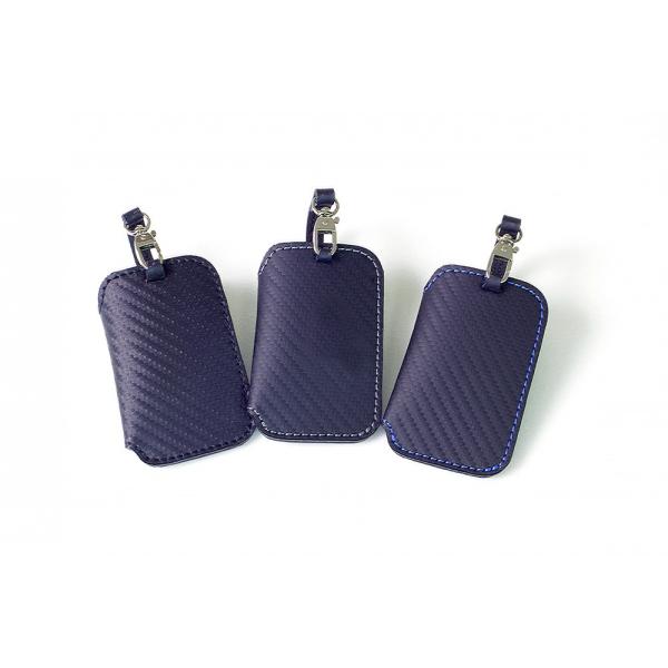 VOLVO VST New V/S/XC90/XC60/XC40 キーケース 本革【カーボン調】 選...