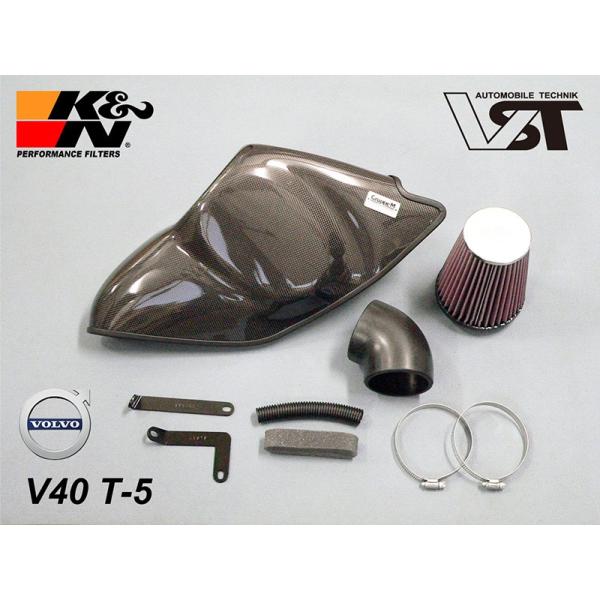 VST K&amp;N VOLVO V40 T5 スポーツエアクリーナー RAM AIR SYSTEM
