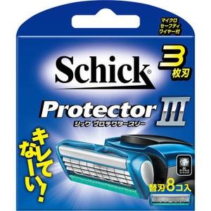 シック/Schick プロテクター スリー 替刃 8個 Schick ProtectorIII