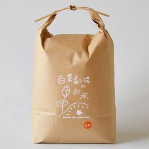 玄米秋の詩10kg　農薬・化学肥料不使用　百菜劇場のお米　びわ湖につながる水郷地帯　近江米　2022年産