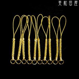 根付紐 金色金具 金糸 10本セット 国産高品...の詳細画像1