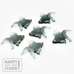 アクリルチャーム 07 横向き金魚 リュウキン...の詳細画像1