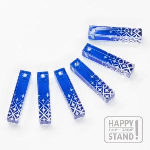 アクリルチャーム 12 切子硝子風 スティック...の詳細画像1