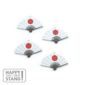 アクリルチャーム　27 日の丸4　ハッピースタンド ｜ アクリルパーツ HAPPYSTAND レジン つまみ細工 アンブレラマーカー 手芸