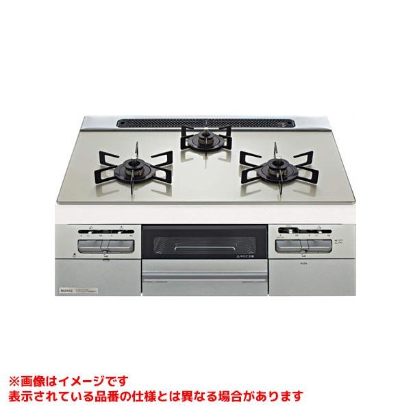 【N3WV6RWTP2SI】 ノーリツ ビルトインコンロ ファミ 60cm ムーンシルバーガラストッ...