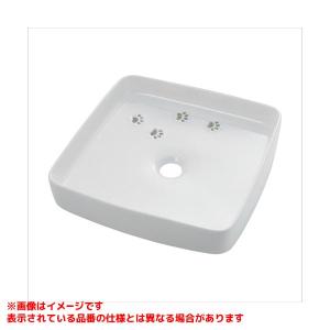 【493-230-W】 カクダイ 角型手洗器//ホワイト яь∀｜biy-japan