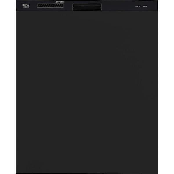 【RKW-D401AM-B】 リンナイ 食器洗い乾燥機 ミドルグレード 深型スライドオープン 幅45...