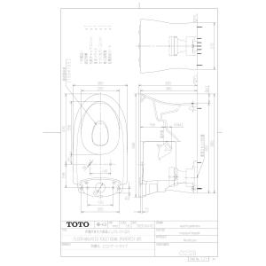 【CS232B #SC1】 TOTO 床置床排水大便器ピュアレストQR яг∀