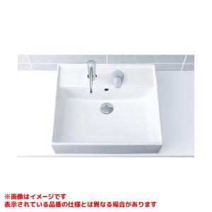 【L-555N】 リクシル 角形洗面器(ベッセル・壁付兼用式) яз∀｜biy-japan