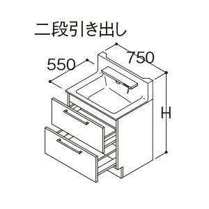 新発売 Lmfa075a3slc1g Ldsfa075cc D N S 1a Toto 洗面化粧台 オクターブ 幅750mm 2段引き出し スウィング3面鏡ワイドled Yab ランキング