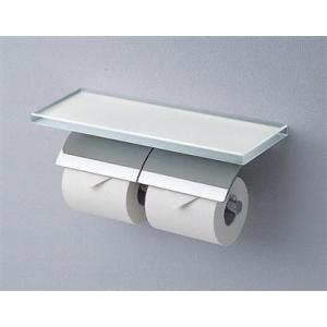 TOTO 高級感あるガラス製棚の二連紙巻器 TOTO YH63GWS : スイスイ