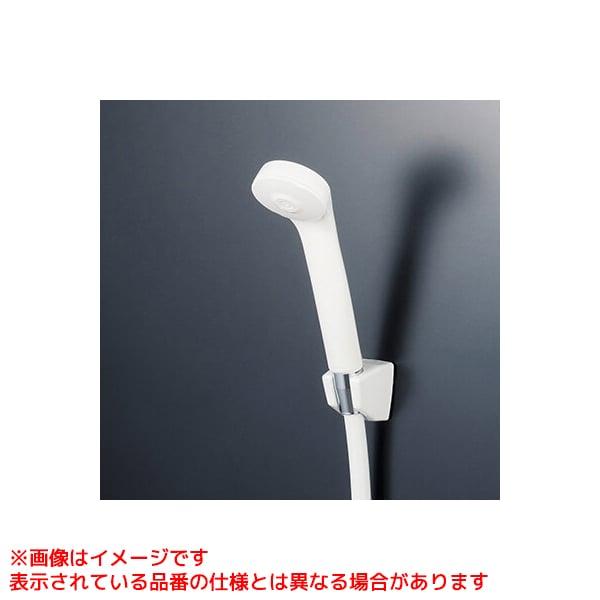 【ZS312JS】 KVK 定流量弁付シャワーヘッド(白)・白ホース яж∀