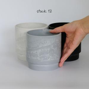 植木鉢 おしゃれ 軽い スタック12 サボテン 頑丈 塊根植物