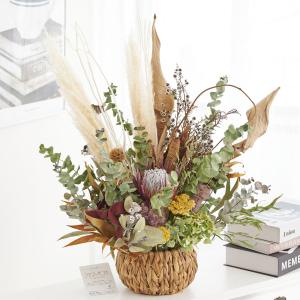 ドライフラワー　アレンジメント　ナチュラルアイボリー（Mサイズ）