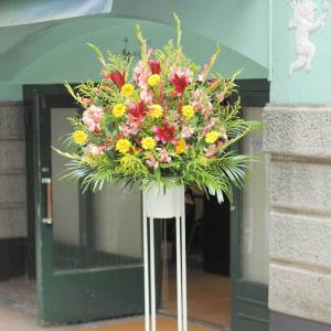 配送地域限定 スタンド花 一段おまかせ 1.2...の詳細画像1