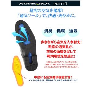 ビジネスシューズ 通気性 軽量 3E メンズ ...の詳細画像4