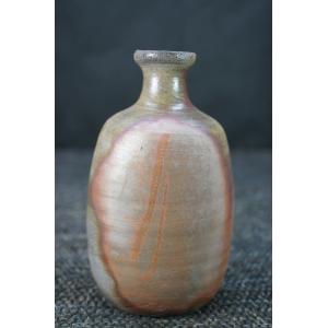 花瓶 備前焼 徳利 天満屋選定品】備前焼 徳利形花入（岡田輝）1650-I-002 - 岡山県備前市
