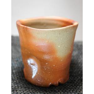 備前焼 高木純作 ぐい呑みカップ 緋襷 82-731-88 : 生活雑貨のお店