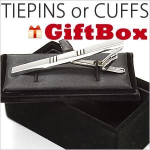 カフスボタン ネクタイピン まとめ売り ネクタイピン・カフス専用ボックス ギフトやプレゼントにおすすめ