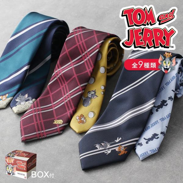トムとジェリー ネクタイ キャラクター TOM and JERRY アニメ ギフト プレゼント スト...