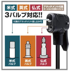 空気入れ 自転車 マウンテンバイク ロードバイ...の詳細画像4