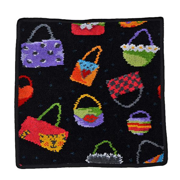 フェイラー Feiler ハンドタオル 30×30cm CRAZYBAGS BLACK ゆうパケット...