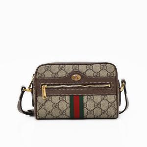 グッチ GUCCI オフィディア GGスプリーム ミニ ショルダーバッグ ベージュ×ブラウン [レディース] 517350 96IWS 8745 NS10｜bjkyoto