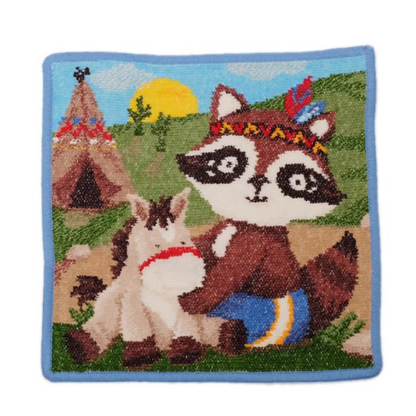 フェイラー Feiler ハンドタオル 25×25cm INDIANBEAR JEANS ゆうパケッ...