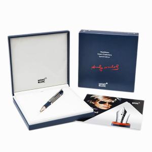 モンブラン MONTBLANC グレートキャラクターズ スペシャルエディション アンディ ウォーホル ボールペン ブルー×シルバー 筆記具 限定品 112718