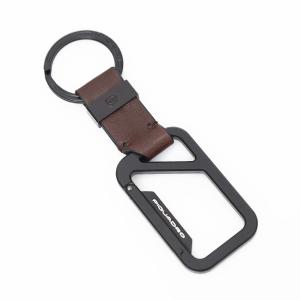 GUCCI（グッチ） スプリクトロゴ レザー キーリング キーチェーン