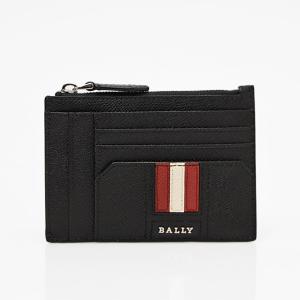 Bally（バリー） キーケース キーリング ブラック プリントカーフ